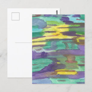Reflectie Abstracte kunst Briefkaart