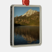 Reflectie bij Jenny Lake I Metalen Ornament (Rechts)