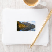 Reflectie bij Jenny Lake II Etiket (Insitu)