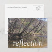 reflectie briefkaart (Voorkant / Achterkant)