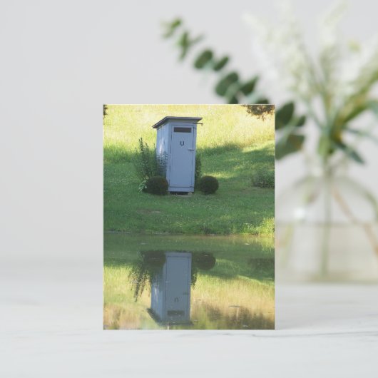 reflectie briefkaart (Staand voorkant)