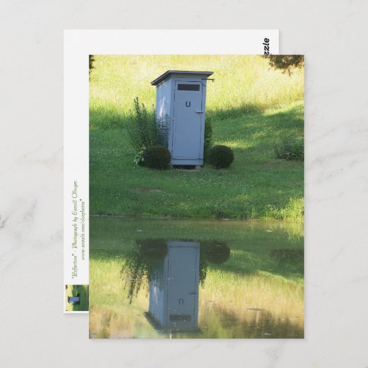 reflectie briefkaart (Voorkant / Achterkant)