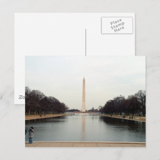 reflectie briefkaart (Voorkant / Achterkant)