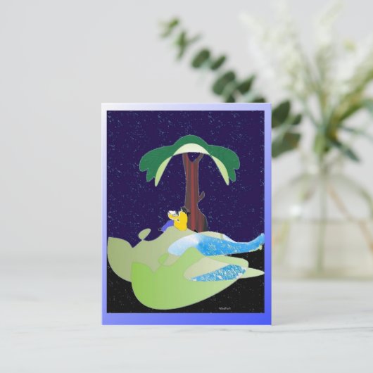 reflectie briefkaart (Staand voorkant)