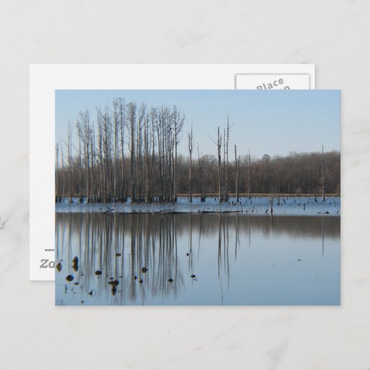 reflectie briefkaart (Voorkant / Achterkant)