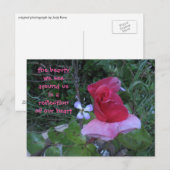 reflectie-briefkaart briefkaart (Voorkant / Achterkant)