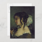 Reflectie, c.1864-66 briefkaart (Voorkant / Achterkant)