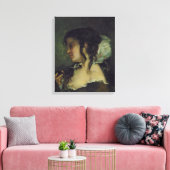 Reflectie, c.1864-66 canvas afdruk (Insitu (Woonkamer))