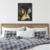 Reflectie, c.1864-66 canvas afdruk (Insitu (Slaapkamer))