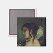 Reflectie, c.1864-66 magneet (Voorkant / Achterkant)