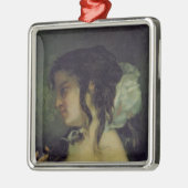 Reflectie, c.1864-66 metalen ornament (Links)