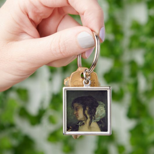 Reflectie, c.1864-66 sleutelhanger (Hand)