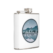 Reflectie Canandaigua Lake New York Heupfles (Rechts)