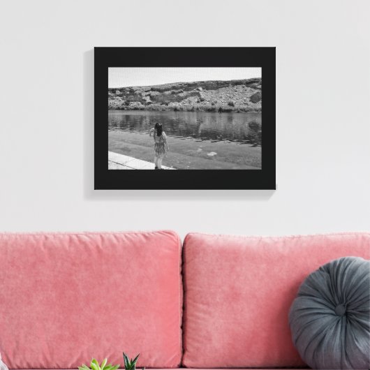 reflectie canvas afdruk (Insitu (Woonkamer))