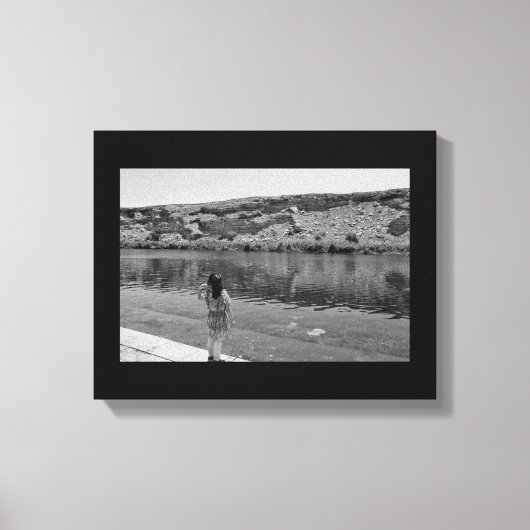 reflectie canvas afdruk (Voorkant)