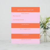 Reflectie- en beoordelingspraktijkplanner voor stu (Staand voorkant)