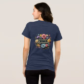  Reflectie Floral Art T-shirt (Achterkant volledig)