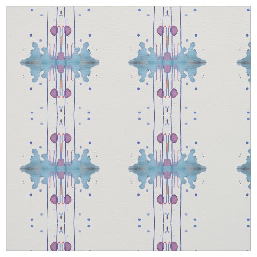 reflectie in aquarel stof (Swatch)