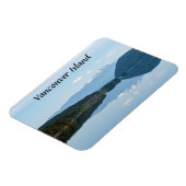 Reflectie in een meer - Vancouver-eiland in Canada Magneet (Linkerzijde)