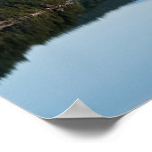 Reflectie in een meer - Vancouver-eiland in Canada Poster (Hoek)