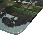 Reflectie in het water snijplank (Hoek)