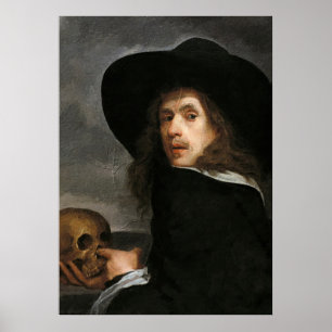 Reflectie in schaduwen poster