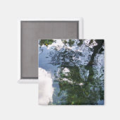 Reflectie in Sturgeon Pond Magnet (Voorkant / Achterkant)