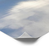 Reflectie in water poster (Hoek)
