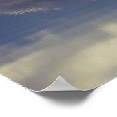 Reflectie in water poster (Hoek)