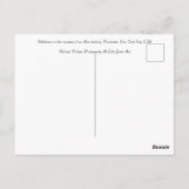 Reflectie Kantoor bouw New York City Briefkaart (Achterkant)