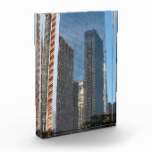 Reflectie Kantoor bouw New York City Fotoblokken (Links)