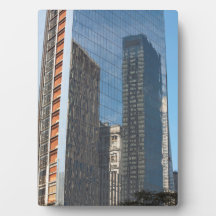 Reflectie Kantoor bouw New York City