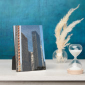 Reflectie Kantoor bouw New York City Fotoplaat (Zijkant)