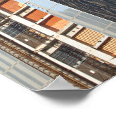 Reflectie Kantoor bouw New York City Poster (Hoek)