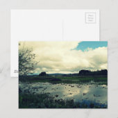 Reflectie Killin Wetlands Briefkaart (Voorkant / Achterkant)