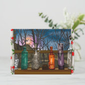 reflectie | Kleurrijke glazen dampen in de venster (Staand voorkant)