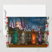 reflectie | Kleurrijke glazen dampen in de venster (Voorkant / Achterkant)