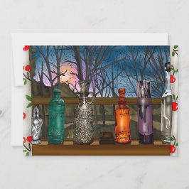 reflectie | Kleurrijke glazen dampen in de venster