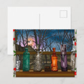 reflectie | Kleurrijke glazen dampen in de venster Briefkaart (Voorkant / Achterkant)