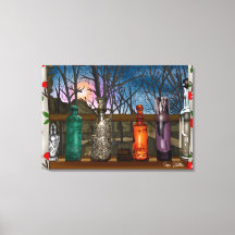 reflectie | Kleurrijke glazen dampen in de venster