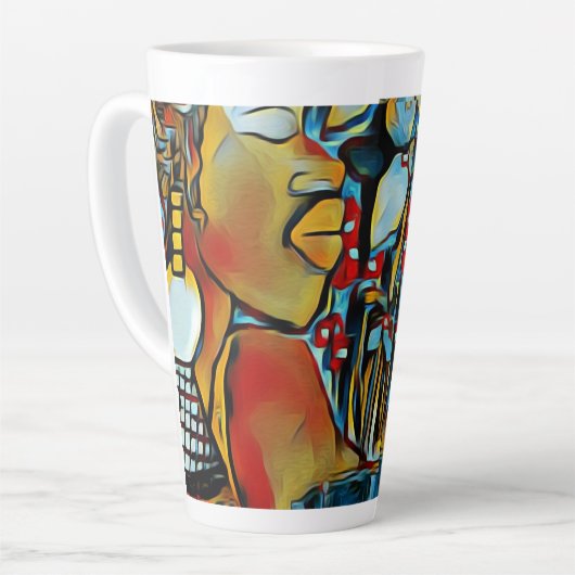 Reflectie Latte Mok (Linkerhoek)