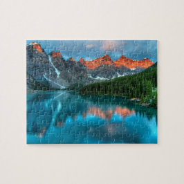 Reflectie Moraine Lake Banff National Park Legpuzzel