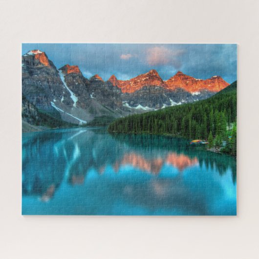 Reflectie Moraine Lake Banff National Park Legpuzzel (Horizontaal)