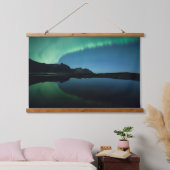 reflectie noordelijk licht hangend wandkleed (Slaapkamer)