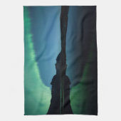 reflectie noordelijk licht theedoek (Verticaal)