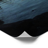 Reflectie op het natuurpark Jenny Lake Grand Teton Poster (Hoek)