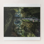 Reflectie op het staatspark Turkije Legpuzzel (Horizontaal)