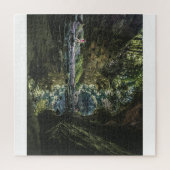 Reflectie op het staatspark Turkije Legpuzzel (Verticaal)