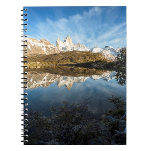 Reflectie op patagonië notitieboek (Voorkant)