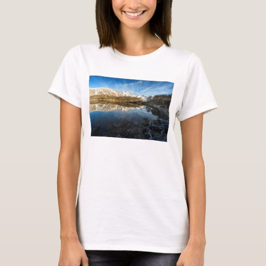 Reflectie op patagonië t-shirt (Voorkant)